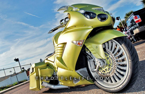 Hurricane Harley Pan America Chrome Wheels