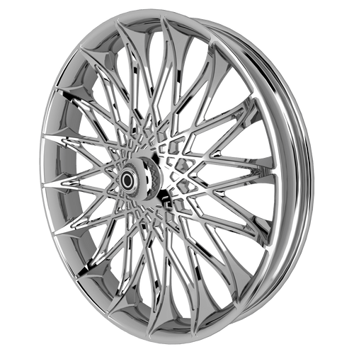 Gasser 3D Harley Chrome Wheels