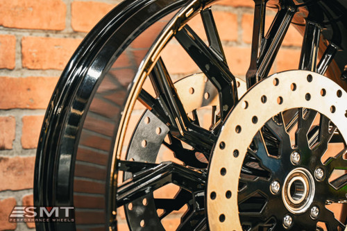 21x5.5" BLACK HYPEX WHEEL (2009-2023 HD Touring)