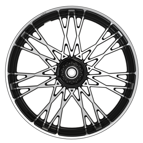 OG.27 Harley Pan America Black Double Cut Wheels