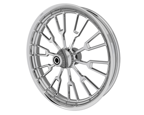 OG.29 Harley Touring Black Double Cut Wheels angled