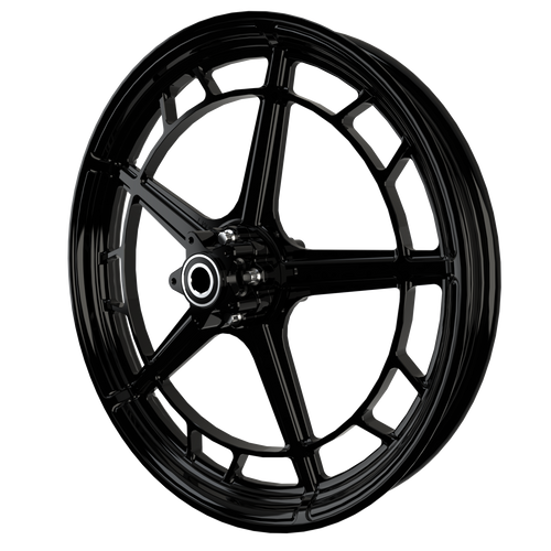 PS.10 Harley Softail | Dyna | Sportster Black Wheels