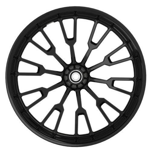 OG.29 Bulldog Fat Tire Black Wheels Front View