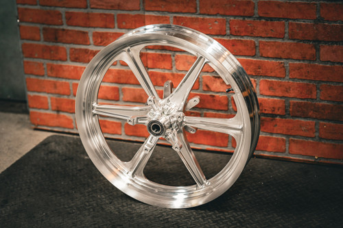 21x3.25" MACHINE FINISH RETRO 16 (2014-23 HD Touring)
