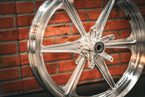 21x3.25" MACHINE FINISH RETRO 16 (2014-23 HD Touring)