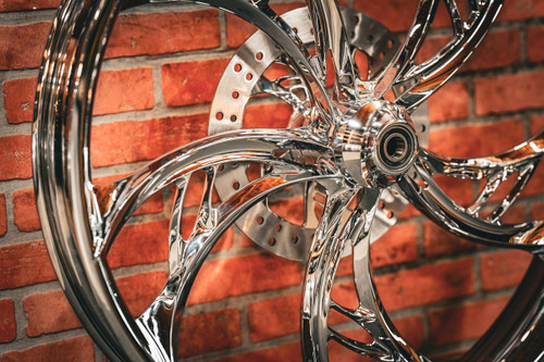 30x4.0" 3D CHROME HENESSEY (2009-2023 HD Touring)