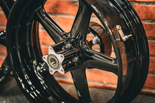 19x3.0" / 18x5.5 BLACK RETRO 12 PAIR (2014-2023 HD TOURING)