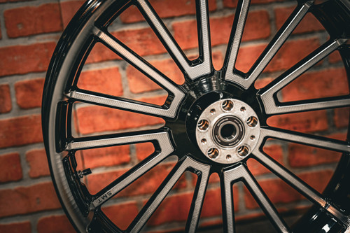 21X5.5" BLACK DOUBLE CUT OG22 (2009-2026 HD TOURING)