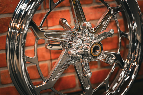 19x3.0" / 16x5.5 CHROME PS 9 PAIR (2014-2023 HD TOURING)