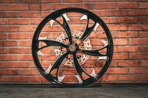 26x3.75" BLACK DOUBLE CUT DRTY HKR (2008-2026 HD Touring)