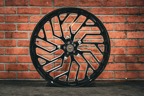 23x3.75" BLACK DOUBLE CUT LEGACY (ONE OFF) (2014 - 2023 HD Touring)