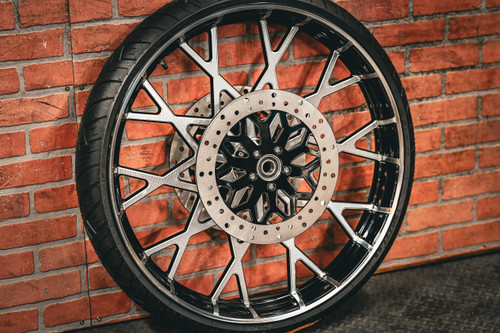 26x3.75" BLACK DOUBLE CUT OG5 (2008-2026 HD Touring)