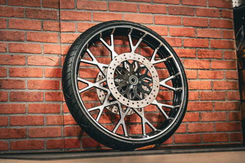 26x3.75" BLACK DOUBLE CUT OG5 (2008-2026 HD Touring)