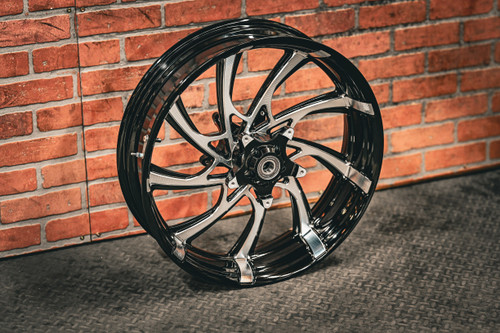 21X5.5" BLACK DOUBLE CUT XR9 (2014-2023 HD TOURING)