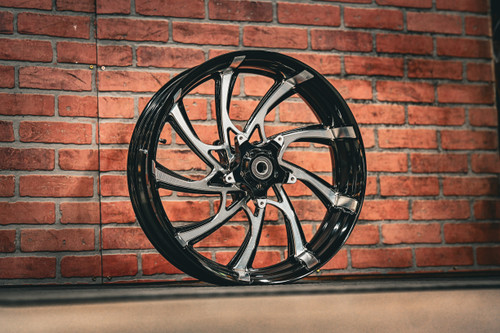 21X5.5" BLACK DOUBLE CUT XR9 (2014-2023 HD TOURING)