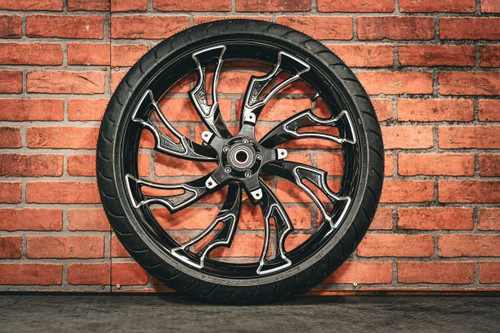 21X3.25" BLACK DOUBLE CUT GUINZU (2024+ HD TOURING)