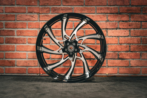 23X5.5" BLACK DOUBLE CUT XR9 (2014-2023 HD TOURING)