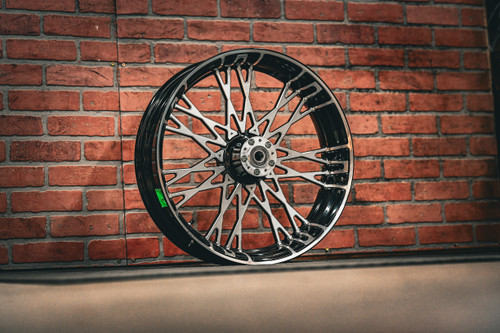 21X5.5" BLACK DOUBLE CUT OG27 (2009-2026 HD TOURING)
