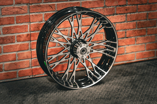 21X5.5" BLACK DOUBLE CUT OG27 (2009-2026 HD TOURING)