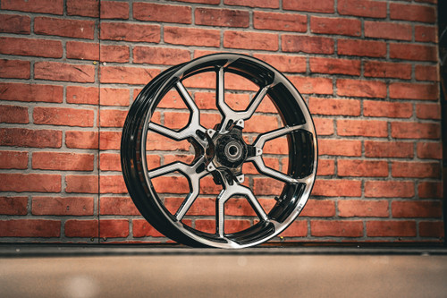 21X5.5" BLACK DOUBLE CUT OG28 (2014-2023 HD TOURING)