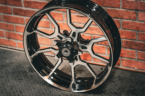 21X5.5" BLACK DOUBLE CUT OG28 (2014-2023 HD TOURING)