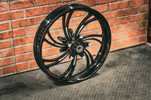 21X3.25" BLACK DOUBLE CUT V-ARM (2014-2023 HD TOURING)