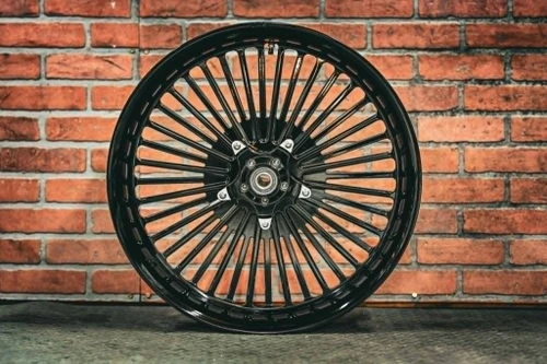 23x5.5" BLACK BIG FATTY  (2014-2023 HD TOURING)