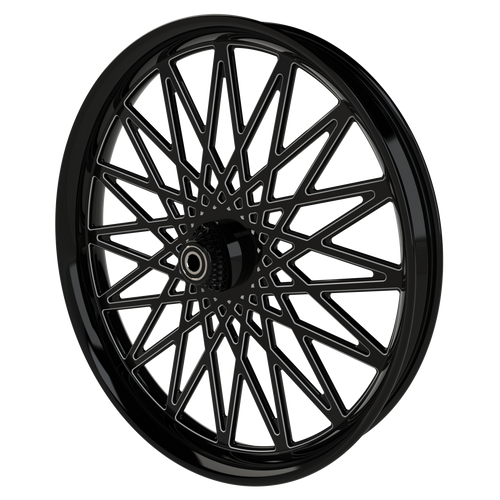 Gasser Bulldog Fat Tire Black Double Cut Wheels