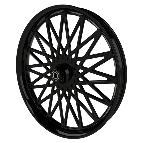 Gasser Harley V-Rod Black Wheels