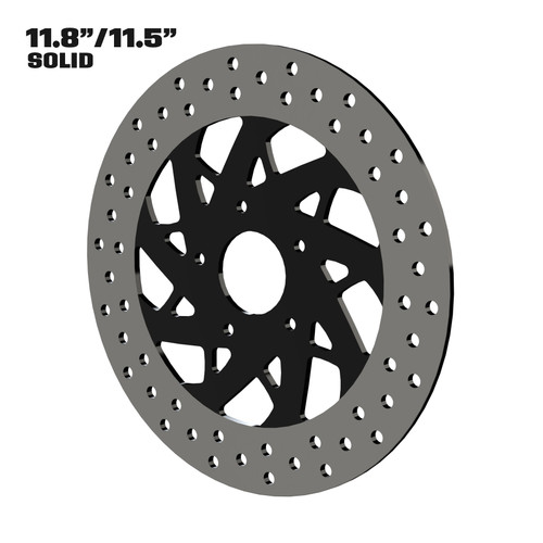 XR9 11" Floating Rotor in Black XR9 11" Floating Rotor in Black