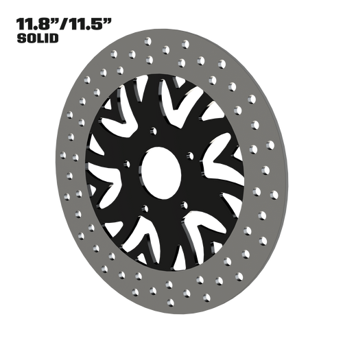 Crusade 11" Solid Rotor in Black Crusade 11" Solid Rotor in Black