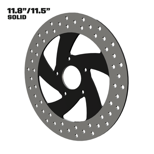 Super Sonic 11" solid rotor in black
