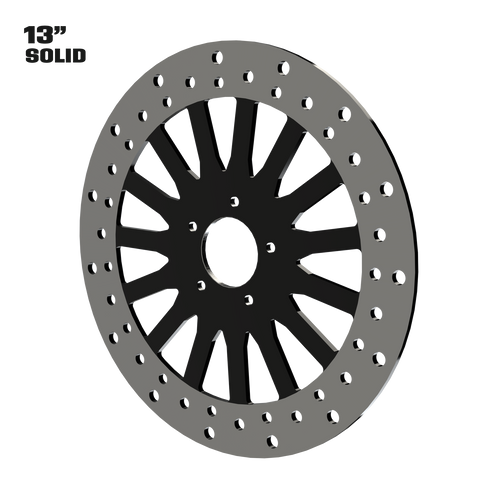 OG.0613" Solid Rotor in Black