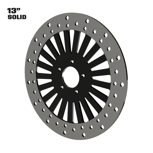 OG.08 13" Solid Rotor in Black