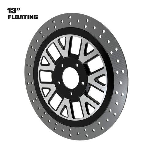OG.11 13" Floating Rotor in Black Contrast Cut