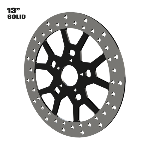 PS.03 13" Solid Rotor in Black