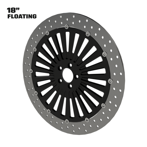 PentHSE 18" floating rotor in black