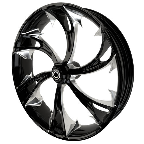 Dirty Hooker 3D Harley Black Double Cut Wheels