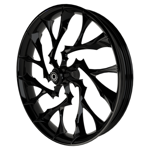 Kraken 3D Harley Black Wheels