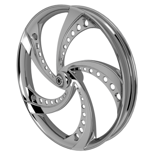 Super Sonic 3D Harley Chrome Wheels