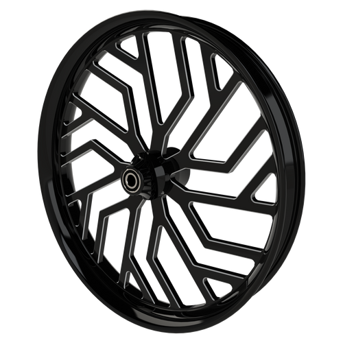 Legacy Bulldog Fat Tire Black Double Cut Wheels