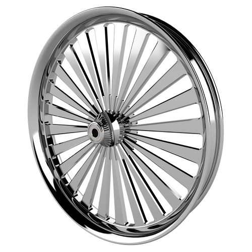 PentHSE Bulldog Fat Tire Chrome Wheels