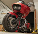 Race Tech Harley Softail | Dyna | Sportster Black Double Cut Wheels