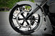 16 Inch Dirty HKR Black Double Cut Harley Wheel