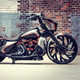 30 Inch El Krwa 3D Black Harley Wheel