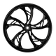 Hennessy Harley Softail | Dyna | Sportster Black Wheels