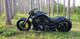 Super Street with Dimples Harley V-Rod Black Double Cut Wheels