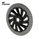 Maverick 18" floating rotor in black