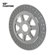 Lucky 7 13" floating rotor in black