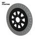 OG.02 13" Floating Rotor in Black